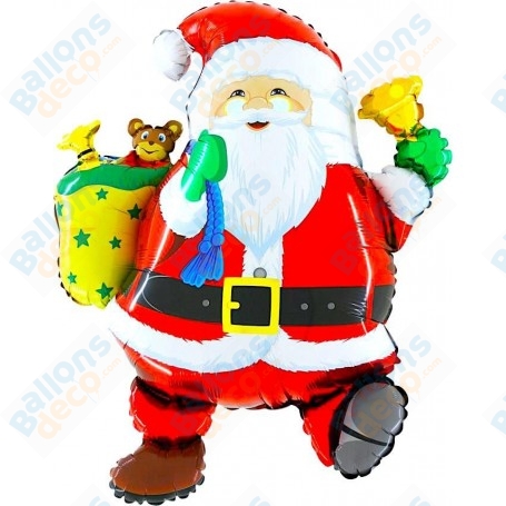 Ballon Père Noël Clochette