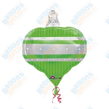 Ballon Boule De Noël Verte