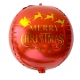 Ballon Merry Christmas Rouge ORBZ
