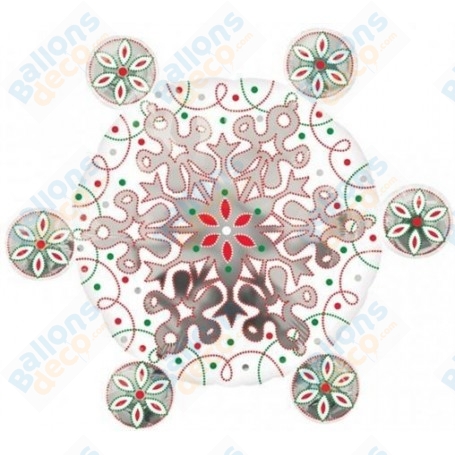 Ballon Flocons De Neiges Boules
