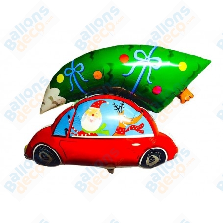 Ballon Père Noël Sapin