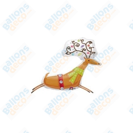 Ballon Renne Transparent