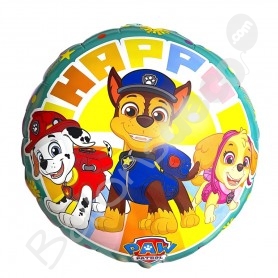 Gohytal Ballons d'anniversaire Pat' Patrouille - Décoration d