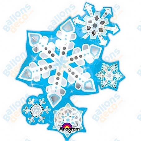 Ballon Flocons De Neiges Cluster