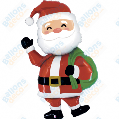 Ballon Père Noël Géant 157 cm Grabo