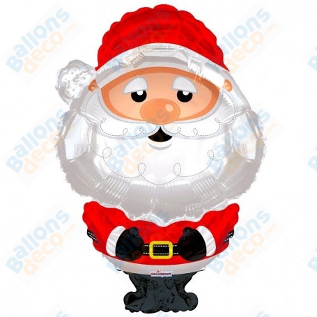 Ballon Père Noël Grosse Tête