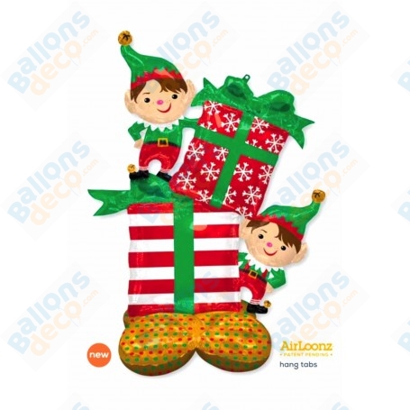 Ballon Lutins et Cadeaux de Noël Airloonz