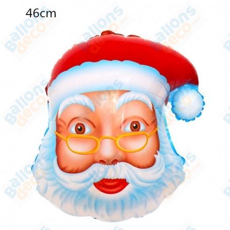 Ballon Tête de Père Noël Junior