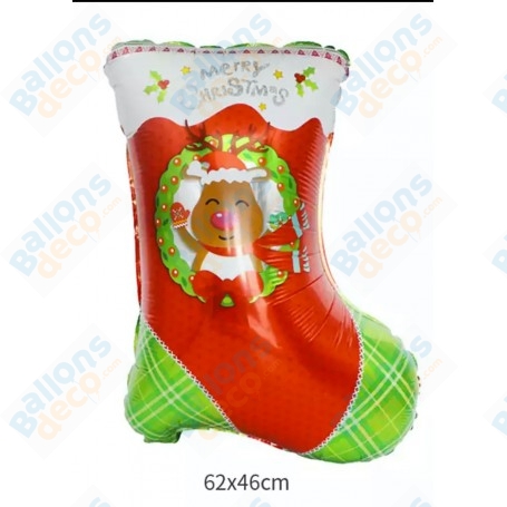 Ballon Botte De Noël Renne