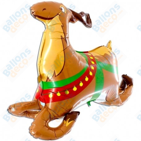 Ballon Renne Rodolphe Du Père Noël
