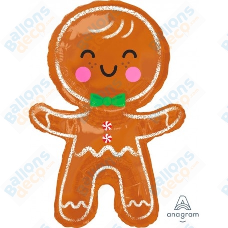 Ballon Pain D'épice Bonhomme Noël