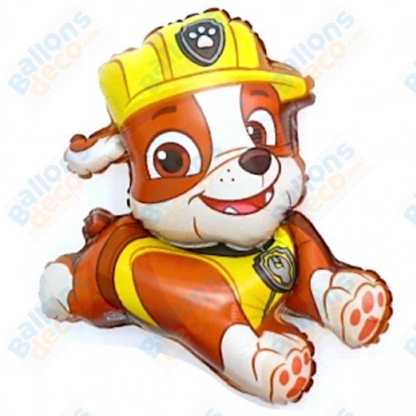 Ballon Ruben le conducteur de la Pat Patrouille Air Disney, décorations ballons Anniversaire.