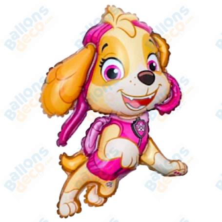 Ballon Stella de la Pat Patrouille Air Disney, décoration Ballon anniversaire.