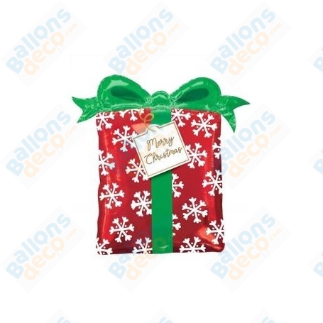 Ballon Cadeau De Noël