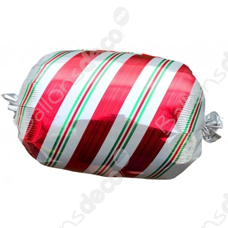 Ballon Bonbon De Noël - Décorations Ballons De Noël 