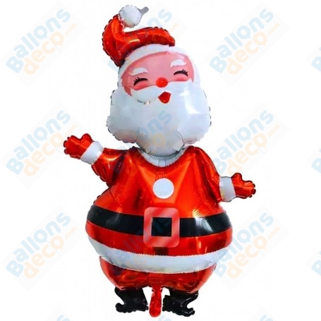 Ballon Père Noël Joyeux Géant