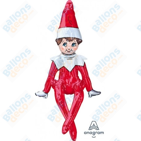 Ballon Elfe Rouge de Noël