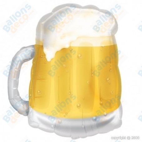 Ballon Chope De Bière Transparente