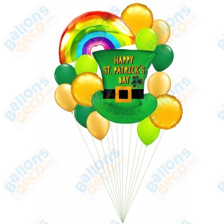 Ballons Saint Patrick Chateau en Grappe