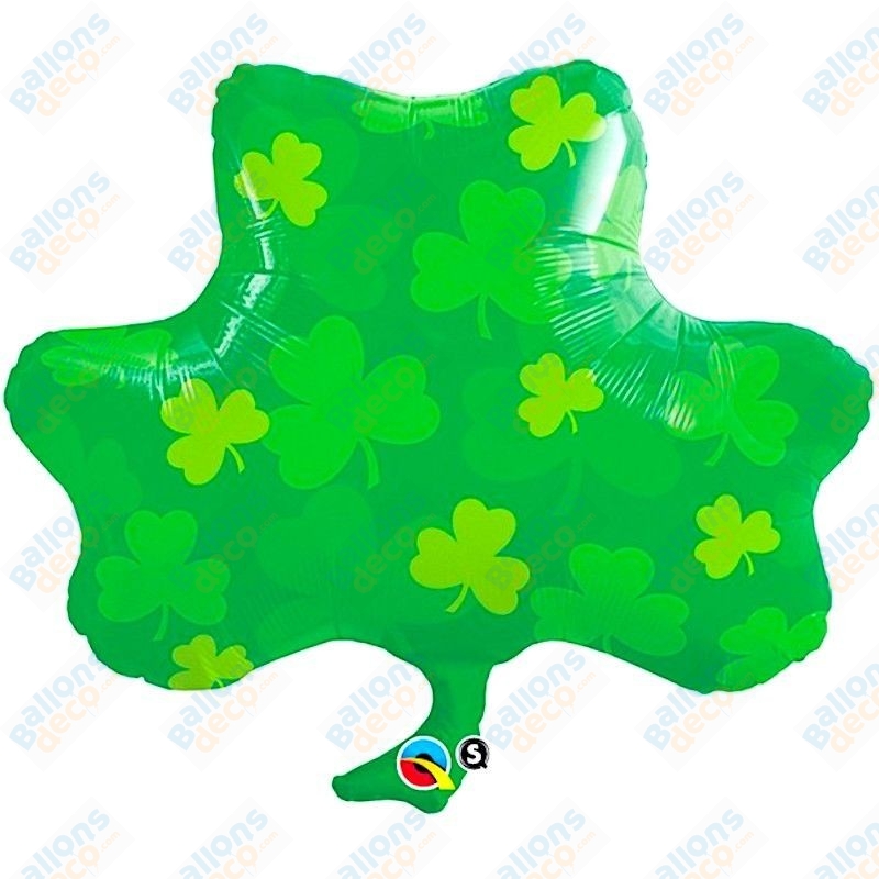 Arc-en-ciel Vert Avec Trèfle Pour La Saint-patrick Illustration