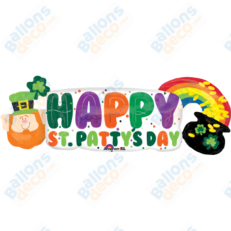 Ballon Saint Patrick Day Plastron