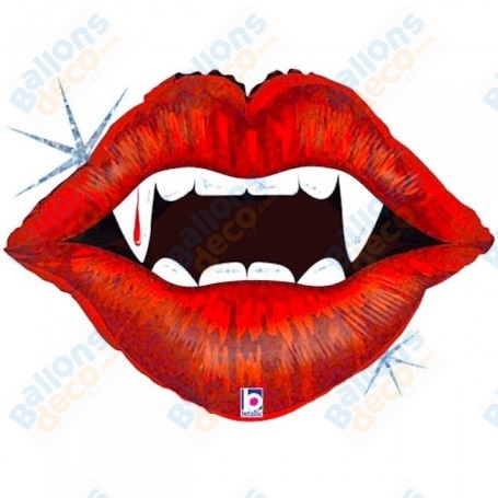 Ballon Bouche De Vampire