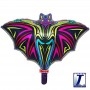 Ballon Chauve Souris Couleurs Halloween