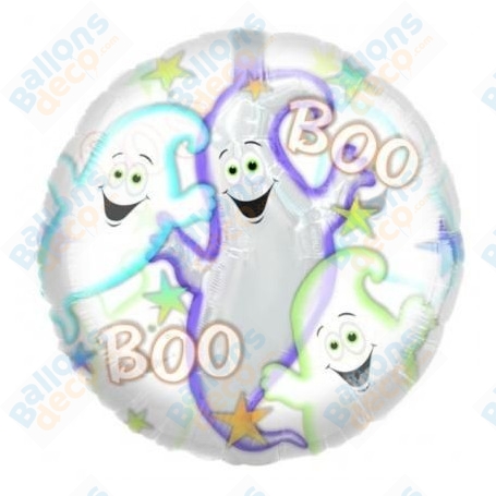 Ballon Transparent Fantômes