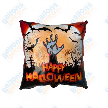 Ballon Happy Halloween Main Zombie