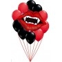 Ballons Bouche Vampire en Grappe