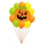 Ballons Citrouille en Grappe