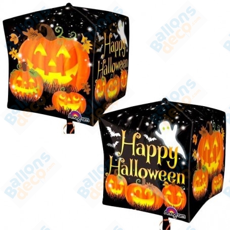 Ballon Happy Halloween Cubez