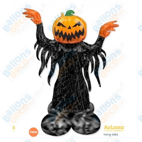 Ballon Citrouille Halloween Monstre Airloonz