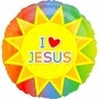 Ballon I Love Jésus