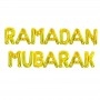 Ballon Ramadan Mubarak Lettres Or