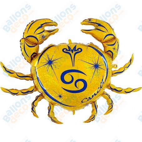 Ballon Cancer Signe Astrologique Zodiaque Or