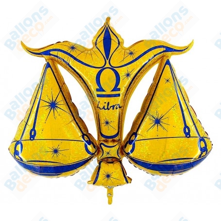 Ballon Balance Signe Astrologique Zodiaque Or