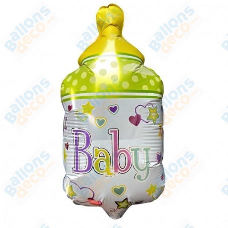 Ballon Biberon Baby Sur Tige