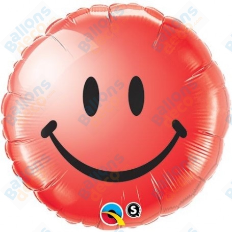 Ballon Smile Rouge