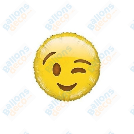 Ballon Clin D'oeil Emoji