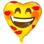 Ballon Emoji Coeur Kisses