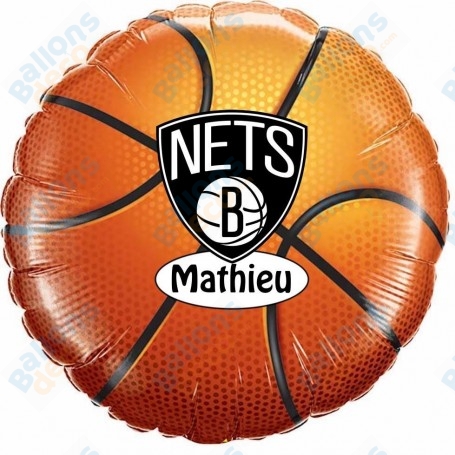 Ballon Basket Américain Nets Brooklyn NBA Personnalisable