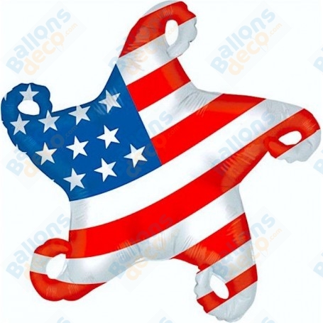 Ballon Etoile Americaine