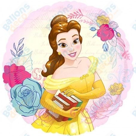 Ballon La Belle Et La Bête Rond Disney Princesses