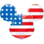 Ballon Mickey Drapeau USA Disney