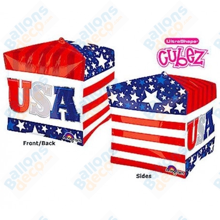 Ballon USA Cubez 4 Faces