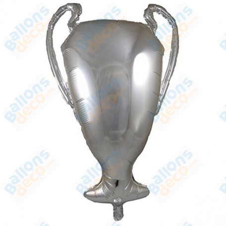 Ballon Coupe Champion Argent Simple