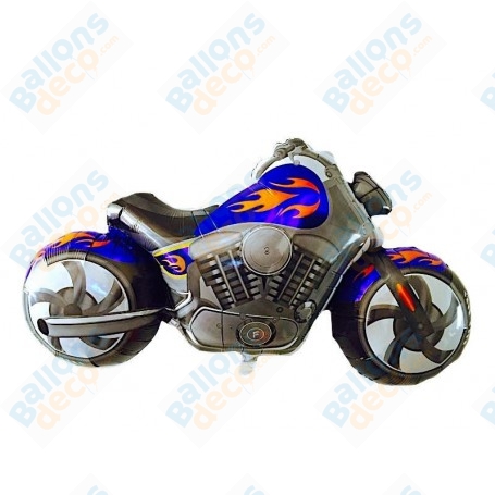 Ballon Moto Flammes