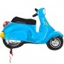 Ballon Vespa Bleu