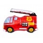 Ballon Camion De Pompier Rouge